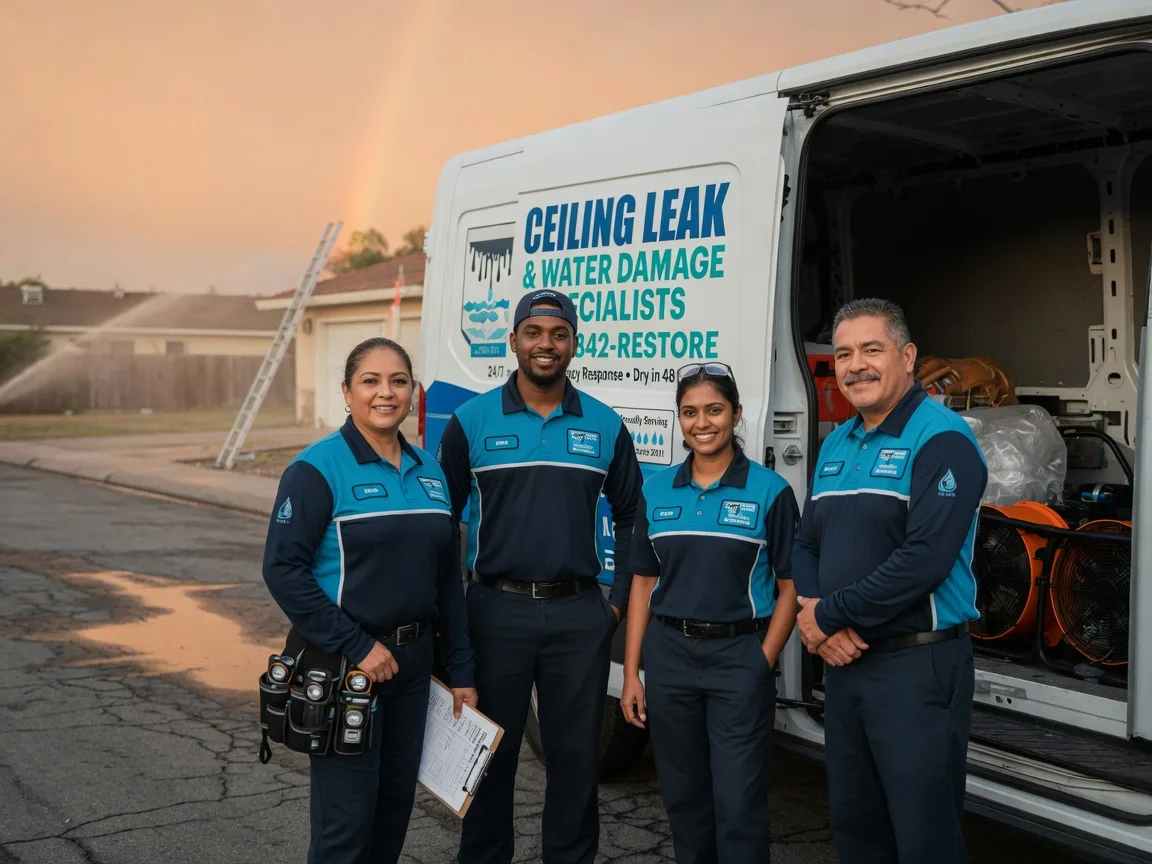 Ceiling Leak Cleanup company in Troy, TX